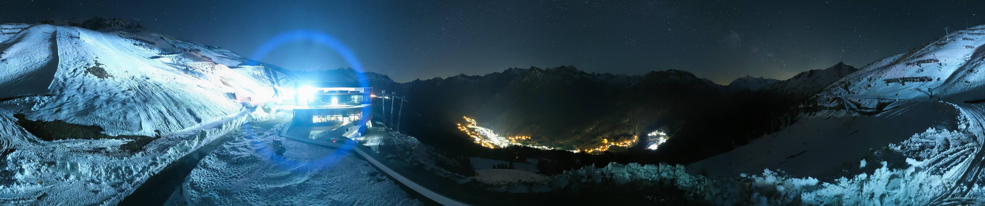 Archiv Foto Webcam Mittelstation Gaislachkogel