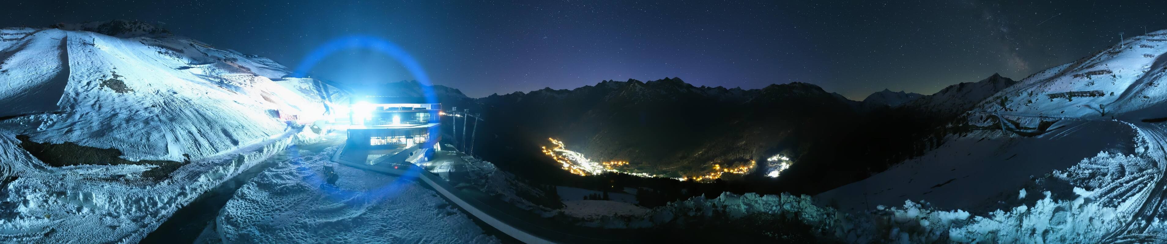 Archiv Foto Webcam Mittelstation Gaislachkogel