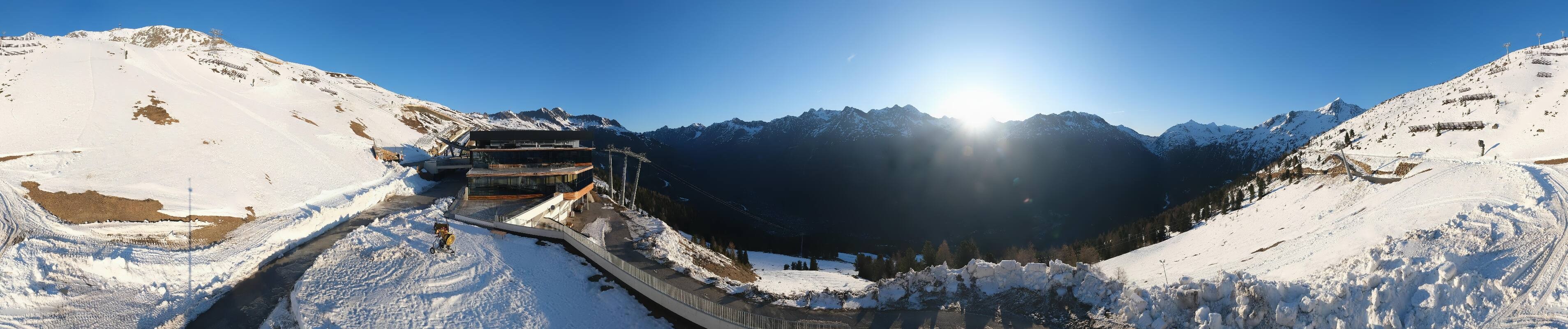 Archiv Foto Webcam Mittelstation Gaislachkogel