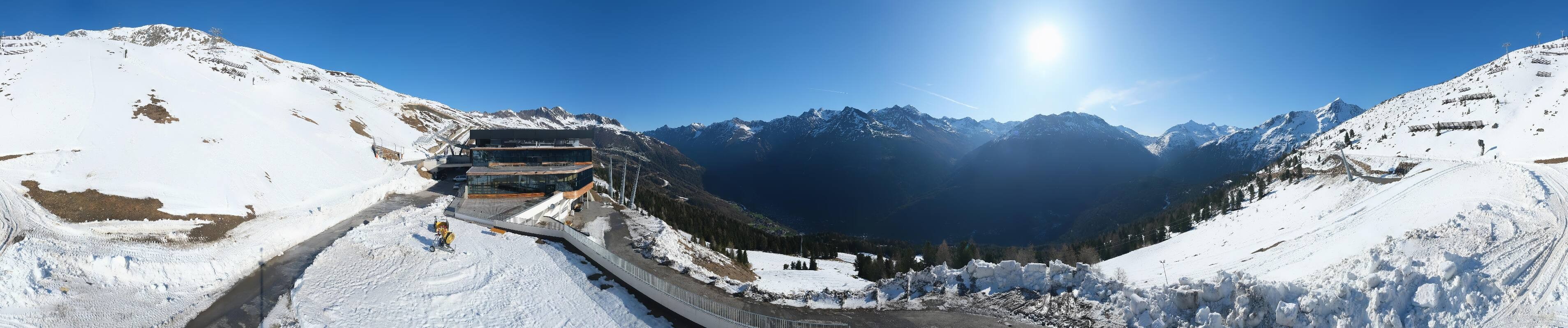 Archiv Foto Webcam Mittelstation Gaislachkogel