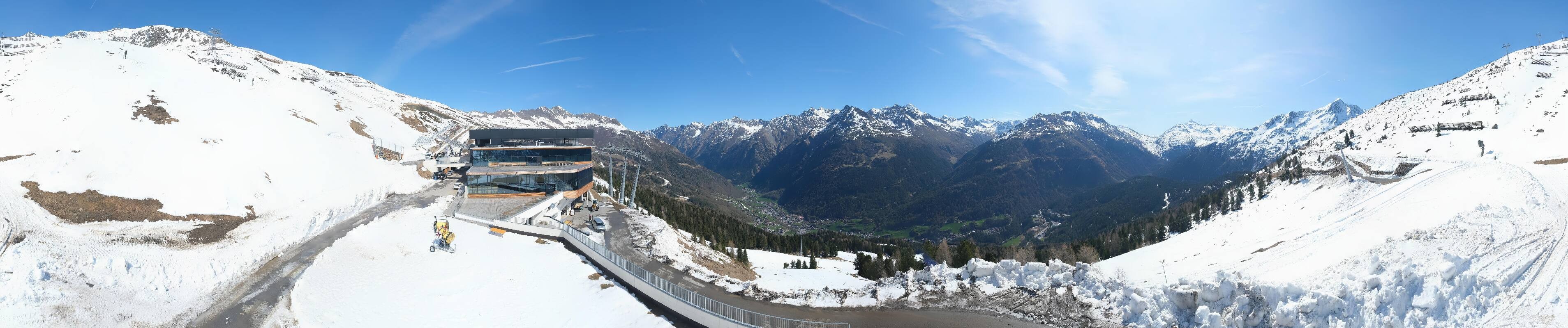 Archiv Foto Webcam Mittelstation Gaislachkogel