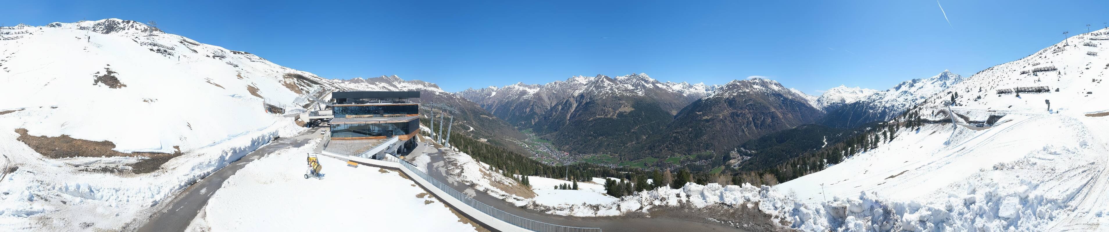 Archiv Foto Webcam Mittelstation Gaislachkogel