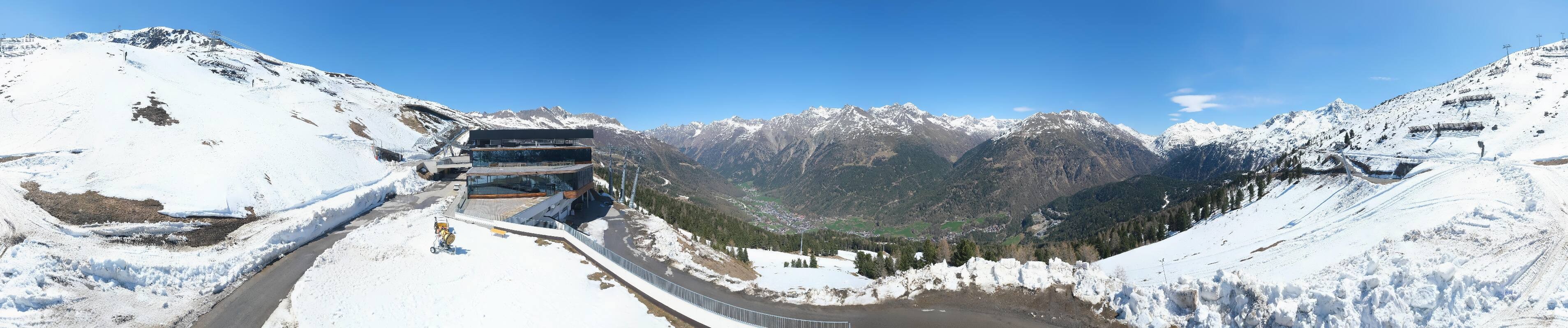 Archiv Foto Webcam Mittelstation Gaislachkogel