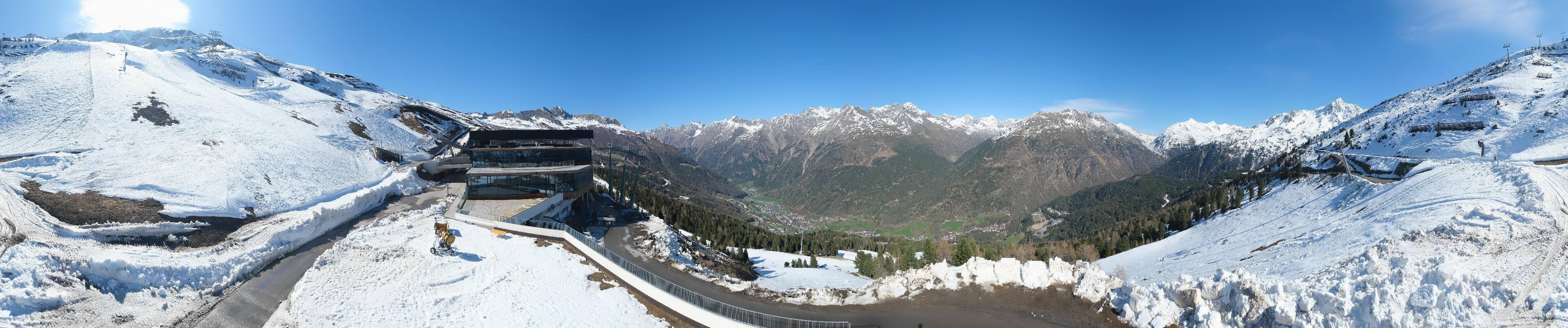 Archiv Foto Webcam Mittelstation Gaislachkogel