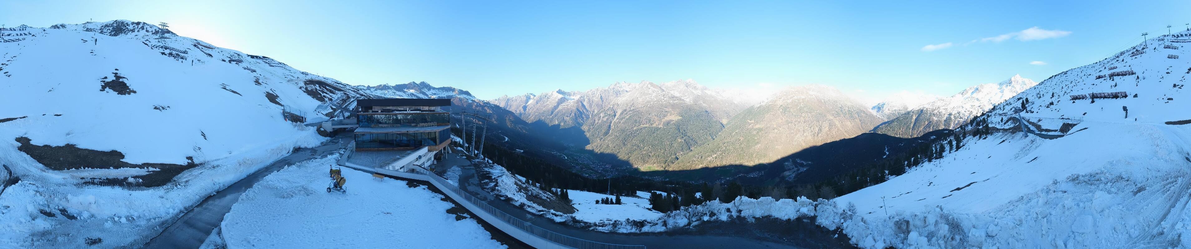 Archiv Foto Webcam Mittelstation Gaislachkogel