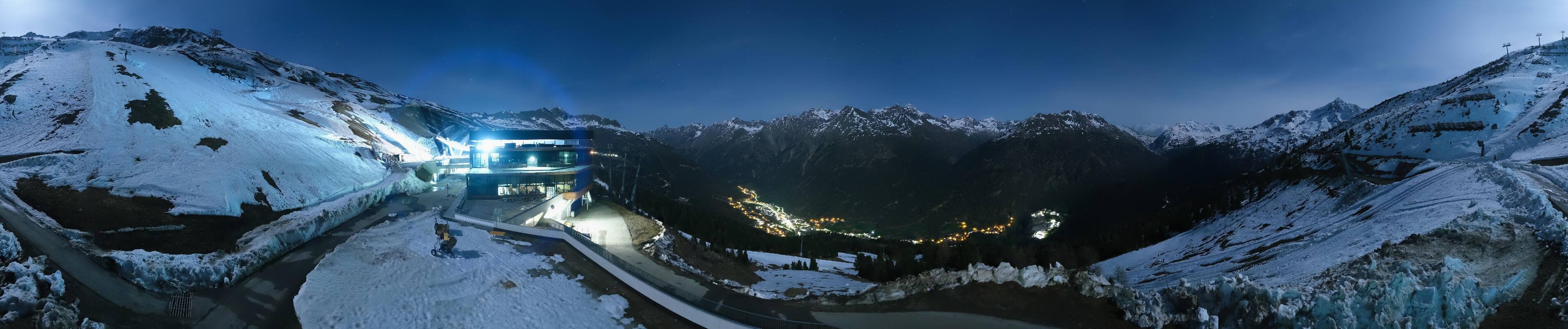 Archiv Foto Webcam Mittelstation Gaislachkogel