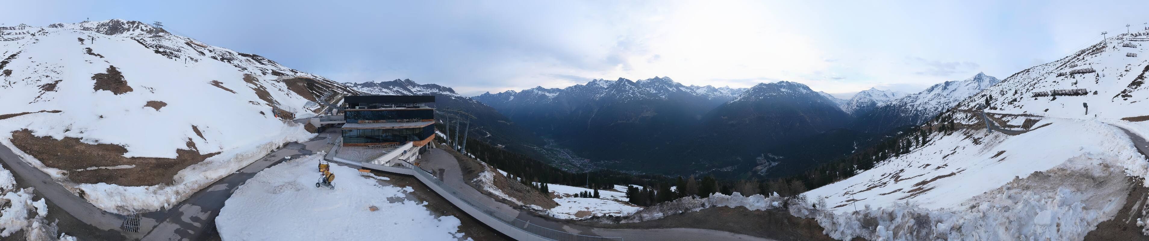 Archiv Foto Webcam Mittelstation Gaislachkogel