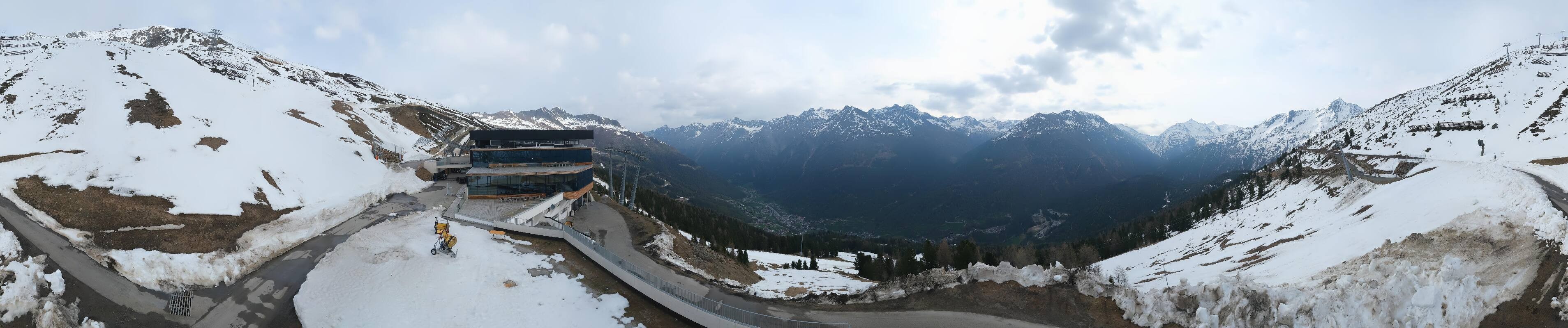 Archiv Foto Webcam Mittelstation Gaislachkogel