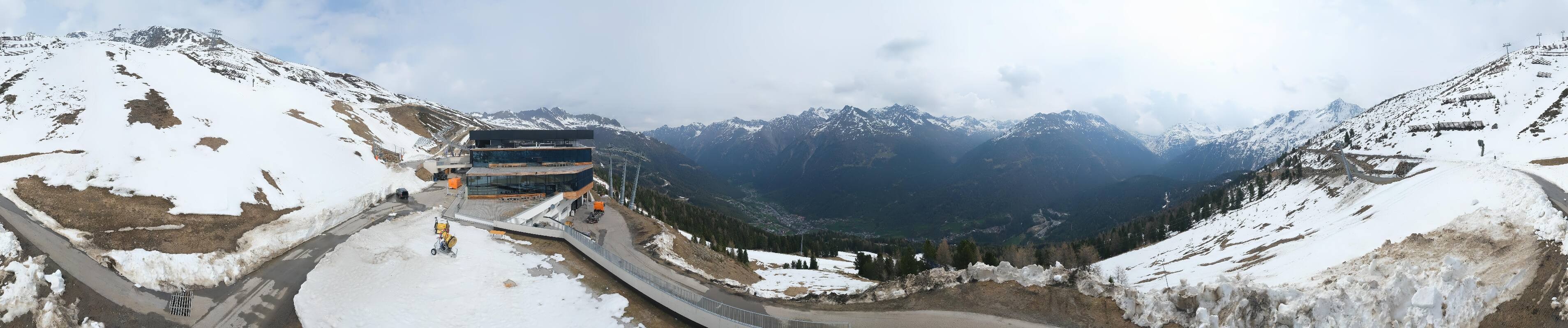 Archiv Foto Webcam Mittelstation Gaislachkogel