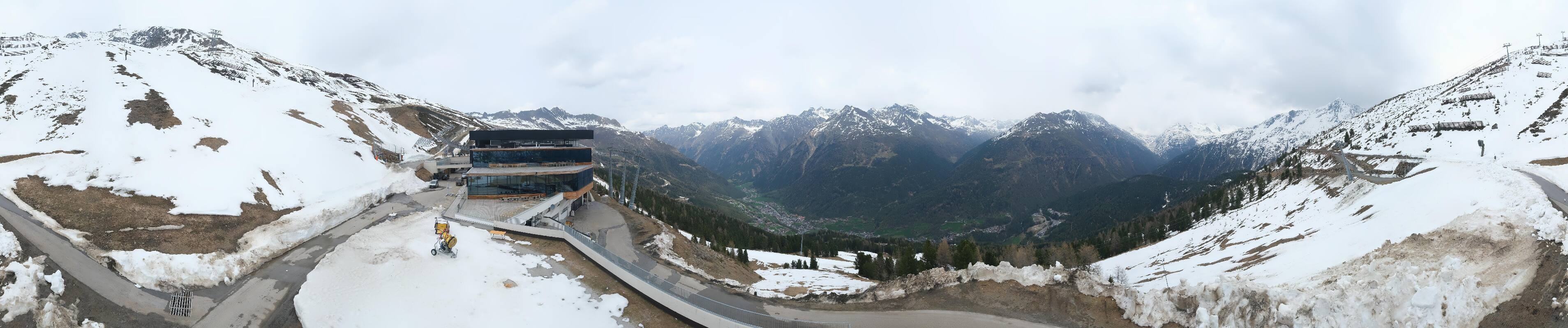 Archiv Foto Webcam Mittelstation Gaislachkogel