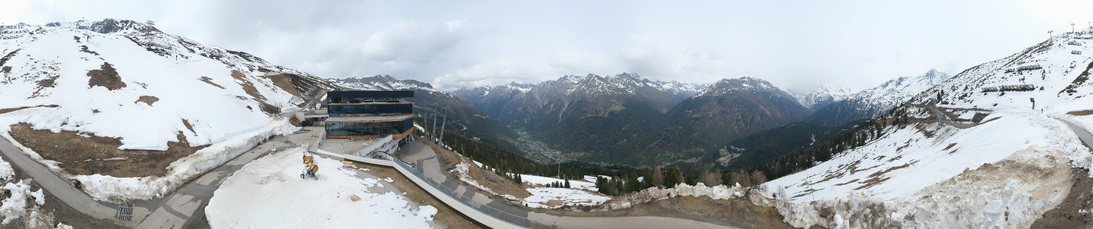 Archiv Foto Webcam Mittelstation Gaislachkogel