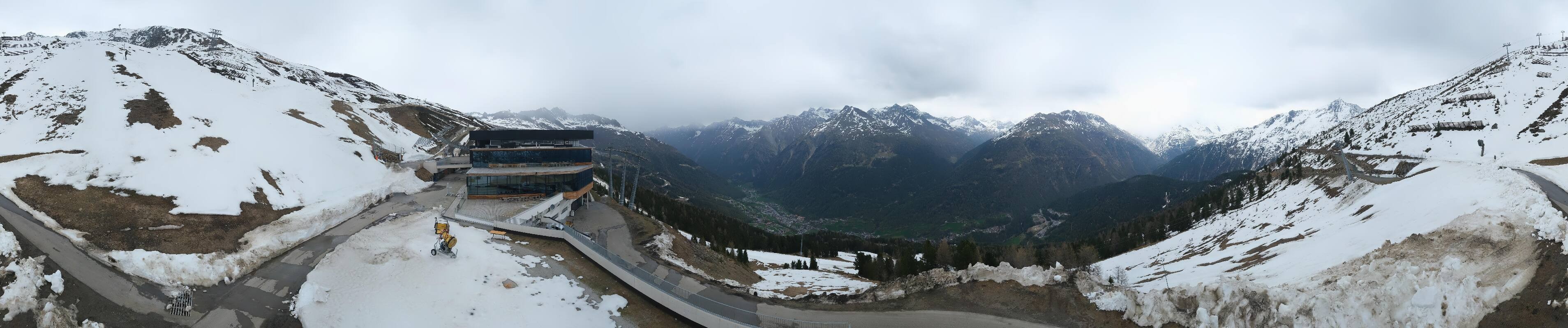 Archiv Foto Webcam Mittelstation Gaislachkogel