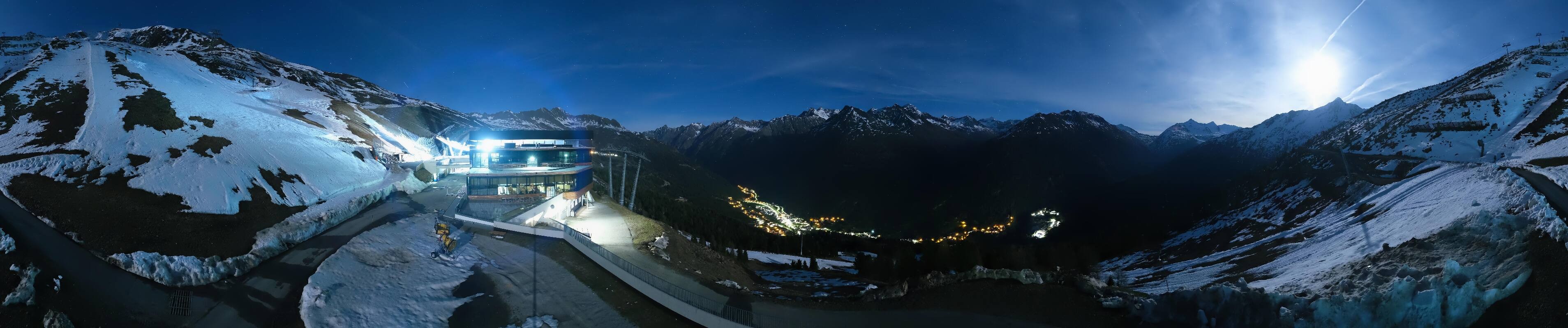 Archiv Foto Webcam Mittelstation Gaislachkogel