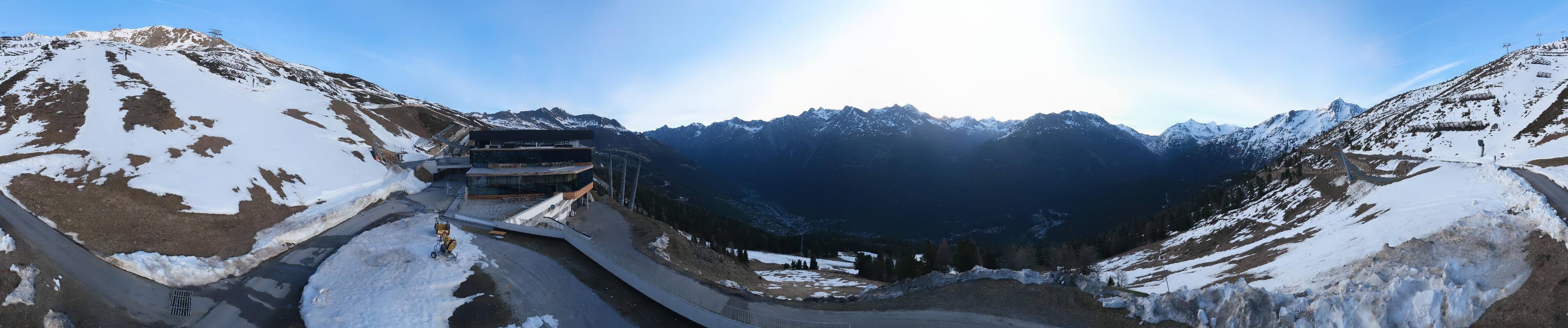 Archiv Foto Webcam Mittelstation Gaislachkogel