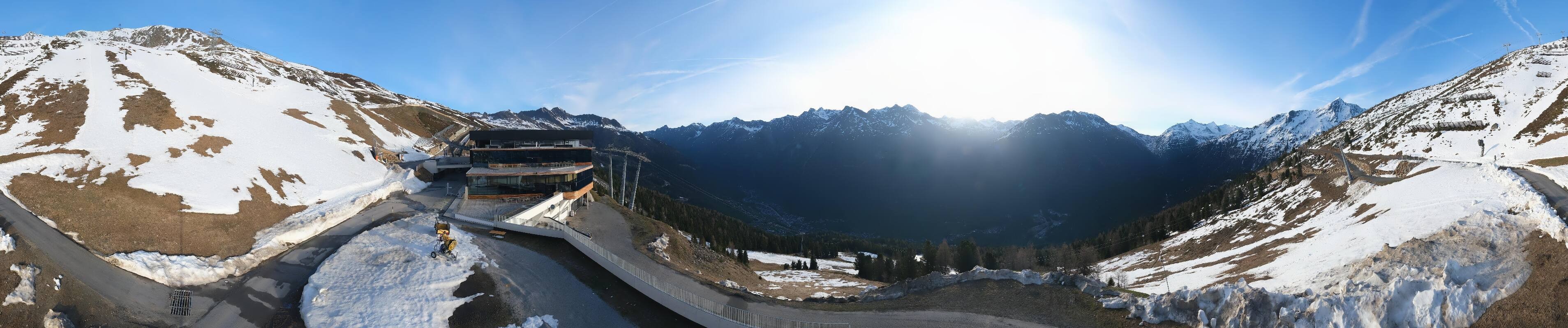 Archiv Foto Webcam Mittelstation Gaislachkogel