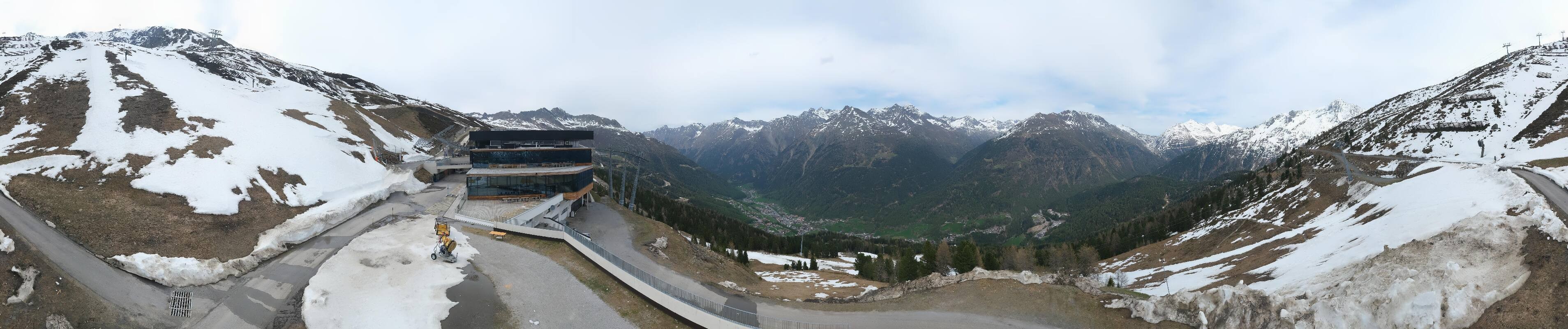 Archiv Foto Webcam Mittelstation Gaislachkogel