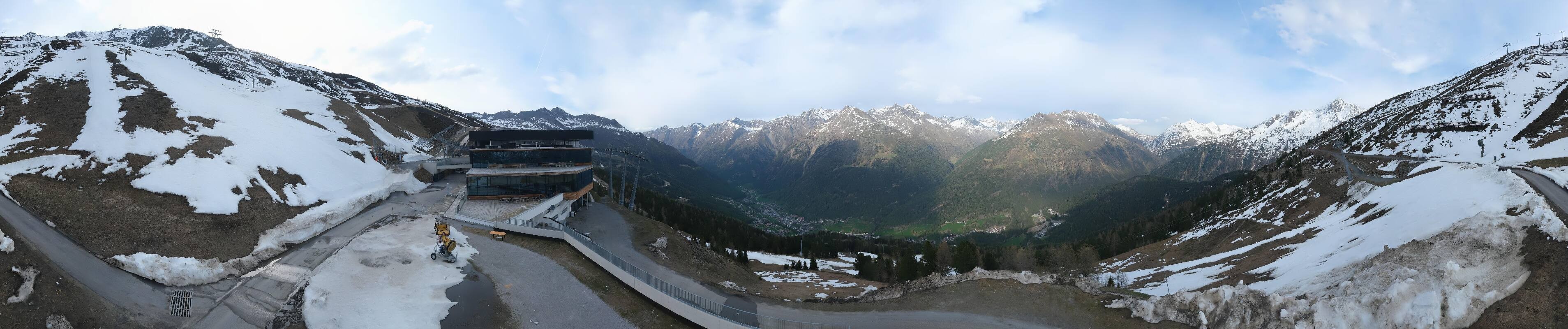 Archiv Foto Webcam Mittelstation Gaislachkogel