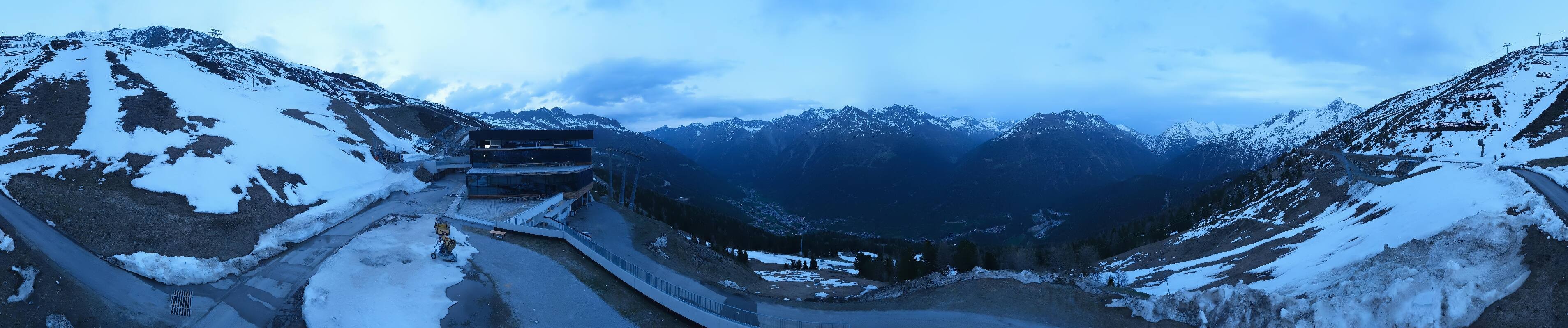 Archiv Foto Webcam Mittelstation Gaislachkogel