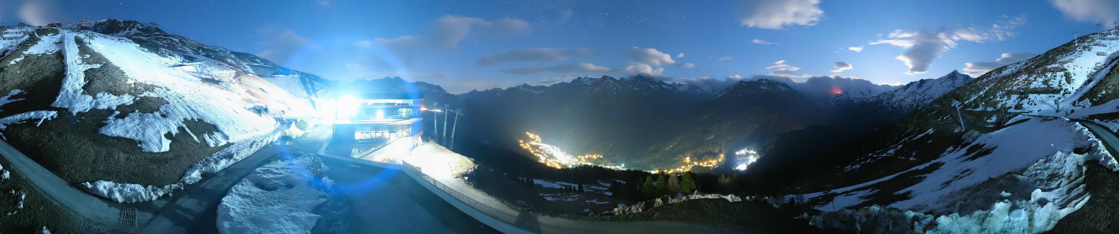 Archiv Foto Webcam Mittelstation Gaislachkogel