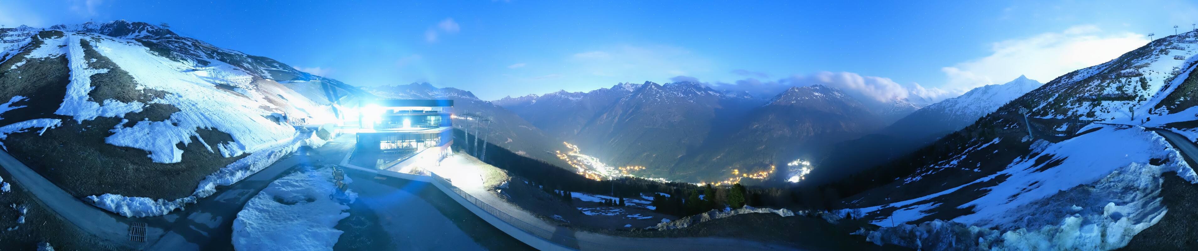 Archiv Foto Webcam Mittelstation Gaislachkogel