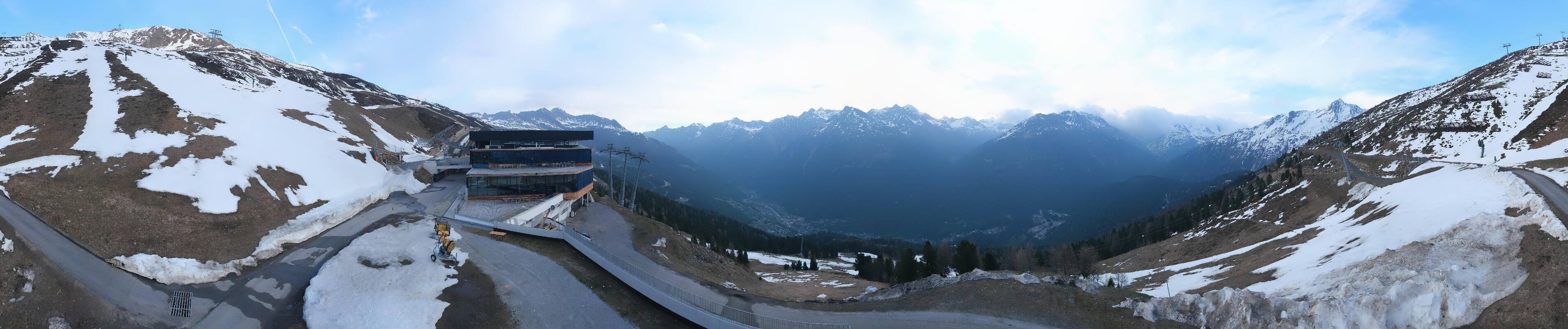 Archiv Foto Webcam Mittelstation Gaislachkogel