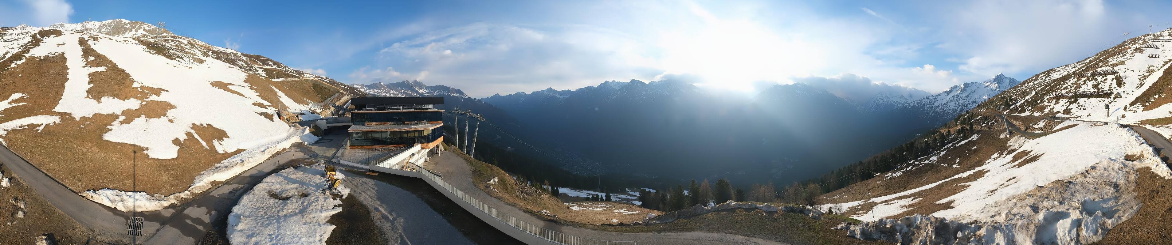 Archiv Foto Webcam Mittelstation Gaislachkogel