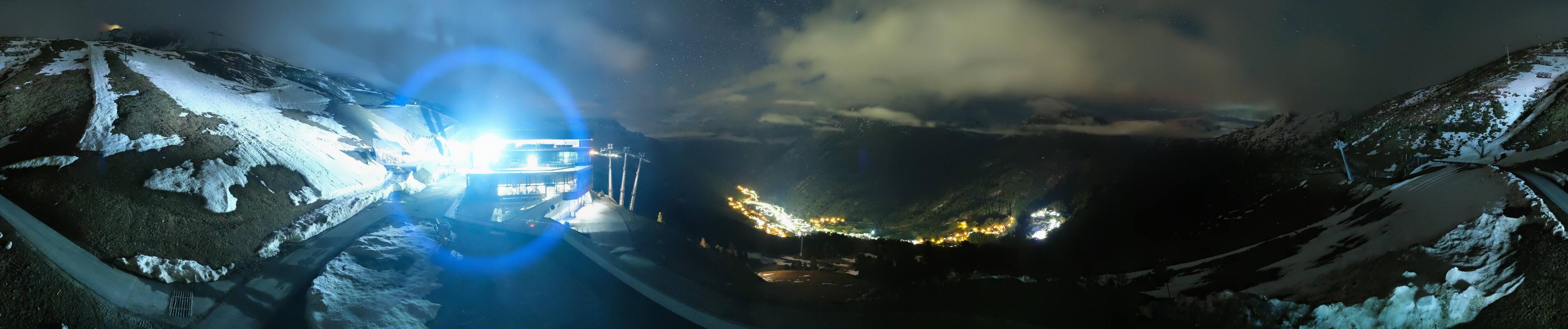 Archiv Foto Webcam Mittelstation Gaislachkogel