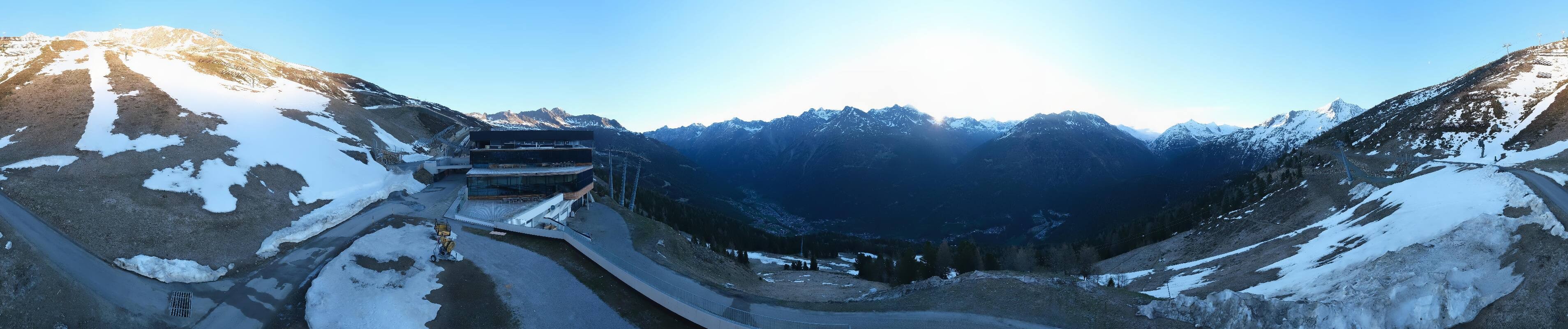 Archiv Foto Webcam Mittelstation Gaislachkogel