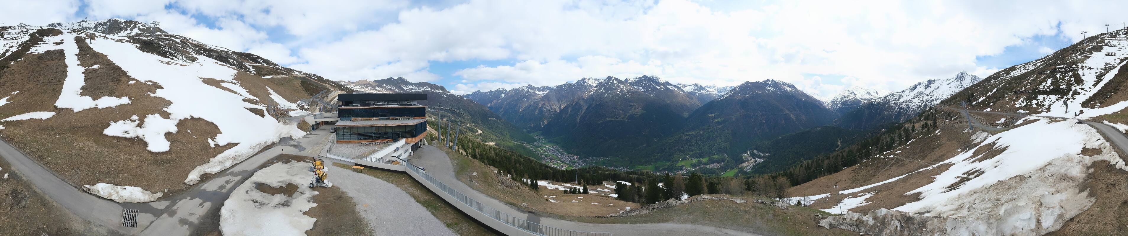 Archiv Foto Webcam Mittelstation Gaislachkogel