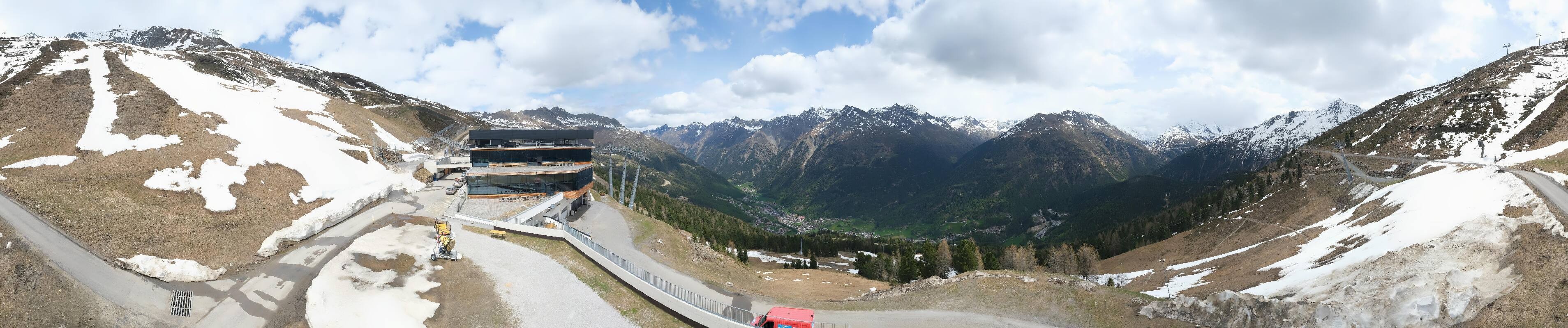 Archiv Foto Webcam Mittelstation Gaislachkogel