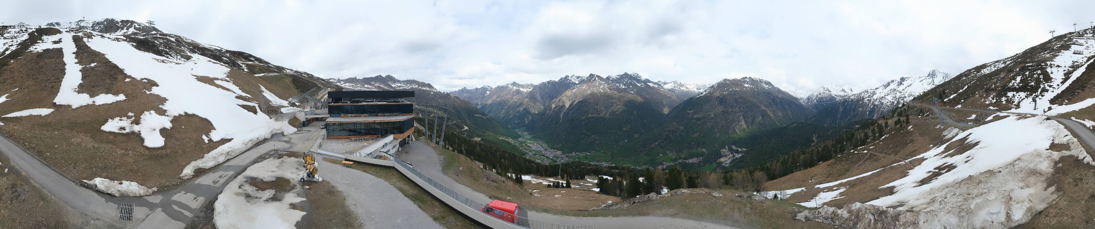 Archiv Foto Webcam Mittelstation Gaislachkogel