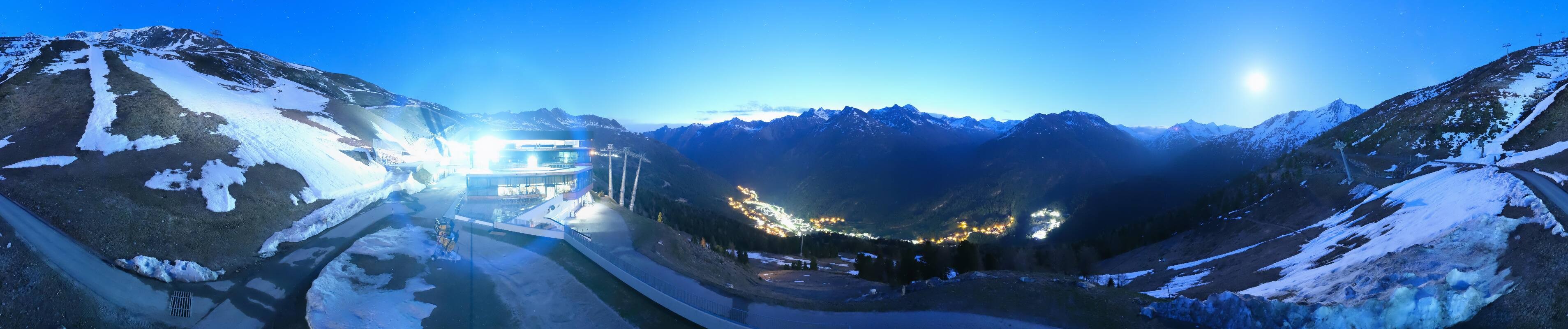 Archiv Foto Webcam Mittelstation Gaislachkogel