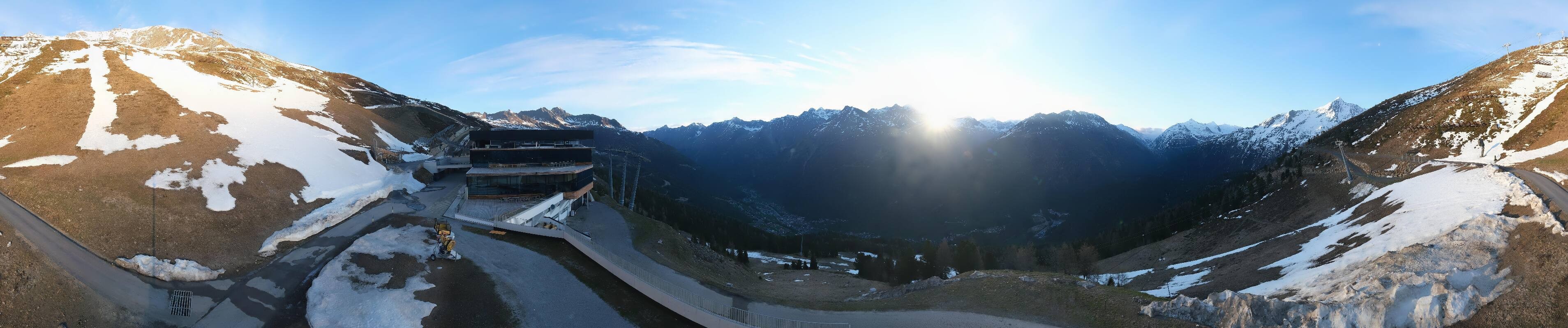 Archiv Foto Webcam Mittelstation Gaislachkogel