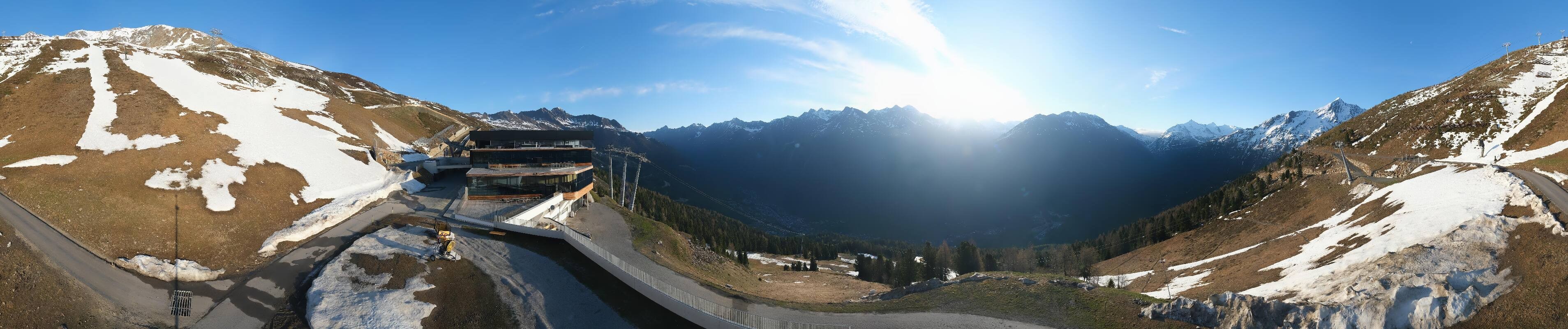 Archiv Foto Webcam Mittelstation Gaislachkogel