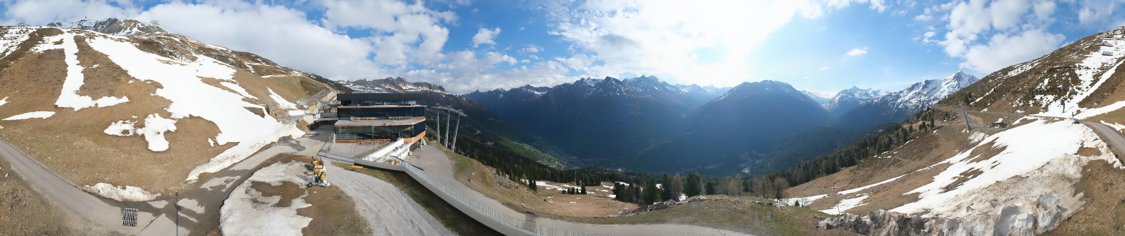 Archiv Foto Webcam Mittelstation Gaislachkogel