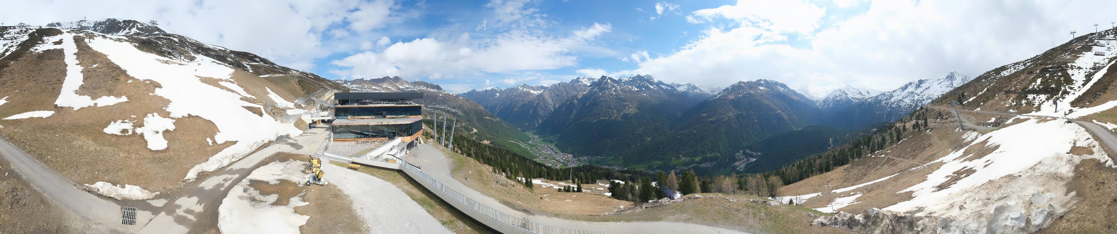 Archiv Foto Webcam Mittelstation Gaislachkogel