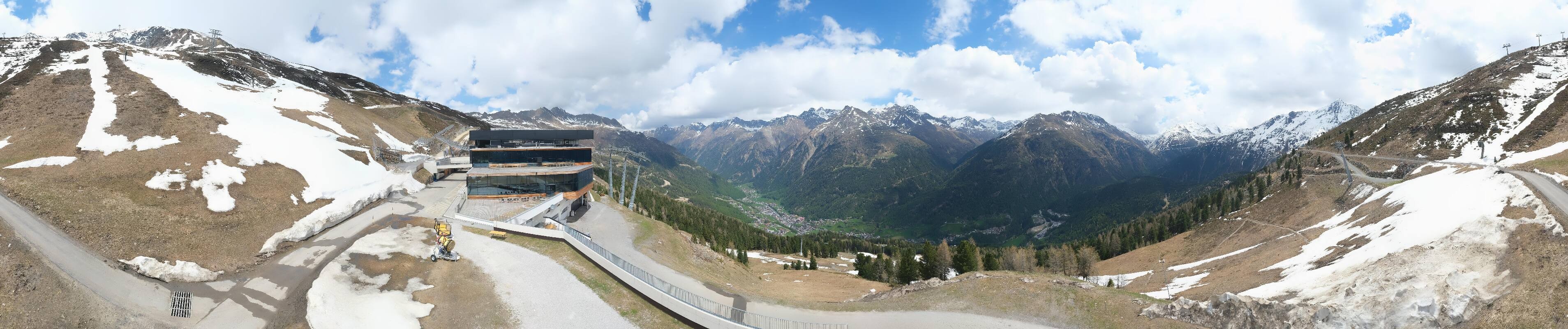 Archiv Foto Webcam Mittelstation Gaislachkogel