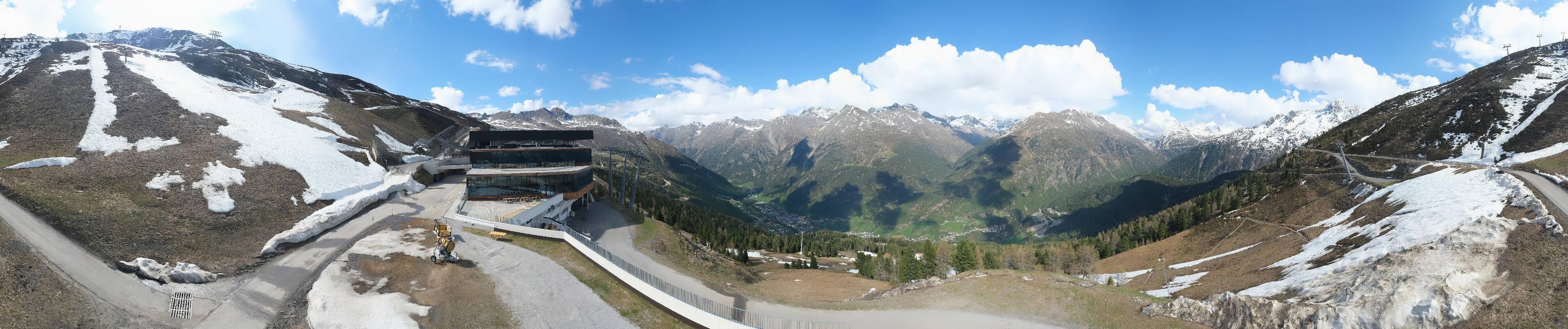 Archiv Foto Webcam Mittelstation Gaislachkogel