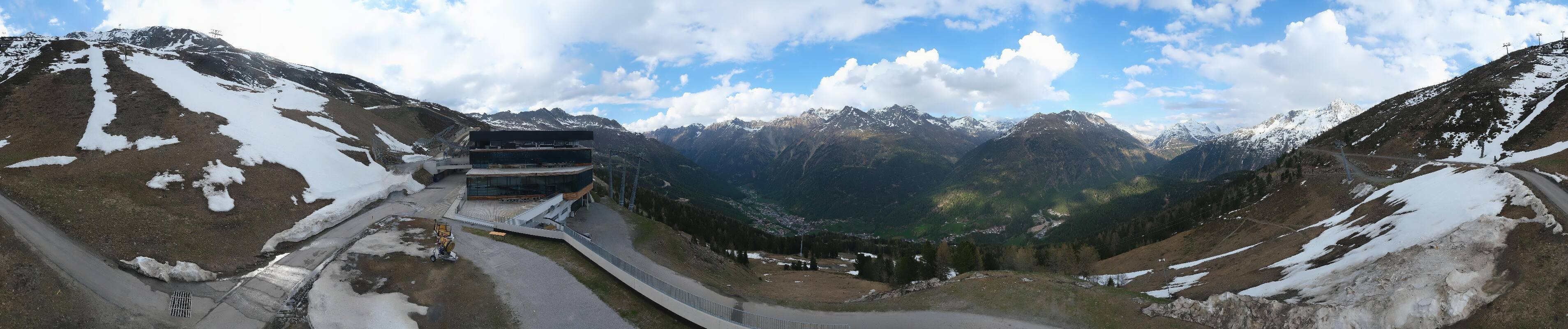 Archiv Foto Webcam Mittelstation Gaislachkogel
