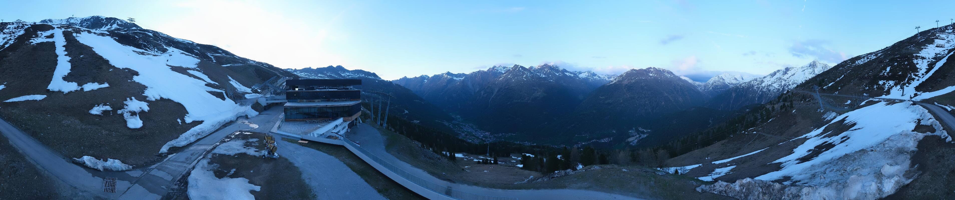 Archiv Foto Webcam Mittelstation Gaislachkogel