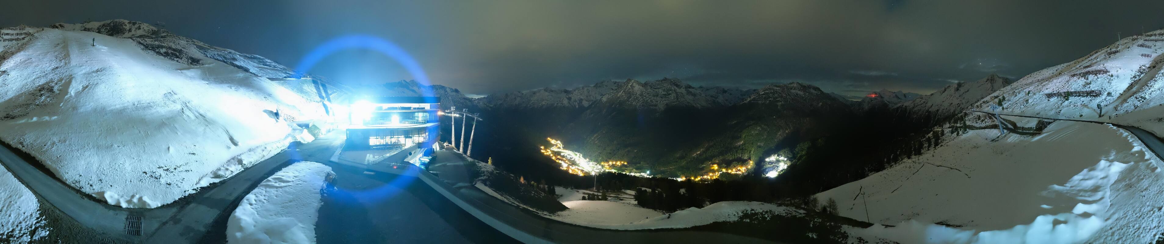 Archiv Foto Webcam Mittelstation Gaislachkogel