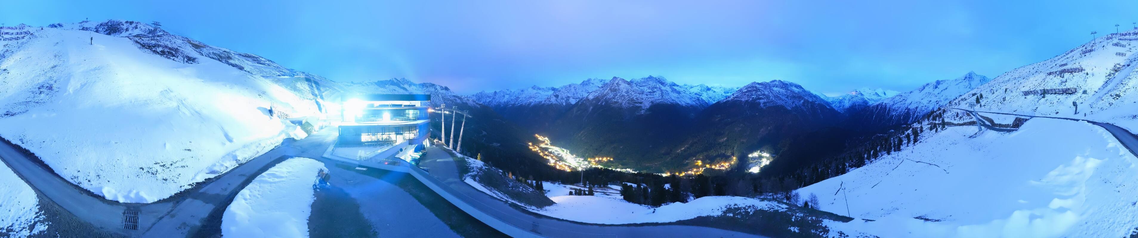 Archiv Foto Webcam Mittelstation Gaislachkogel