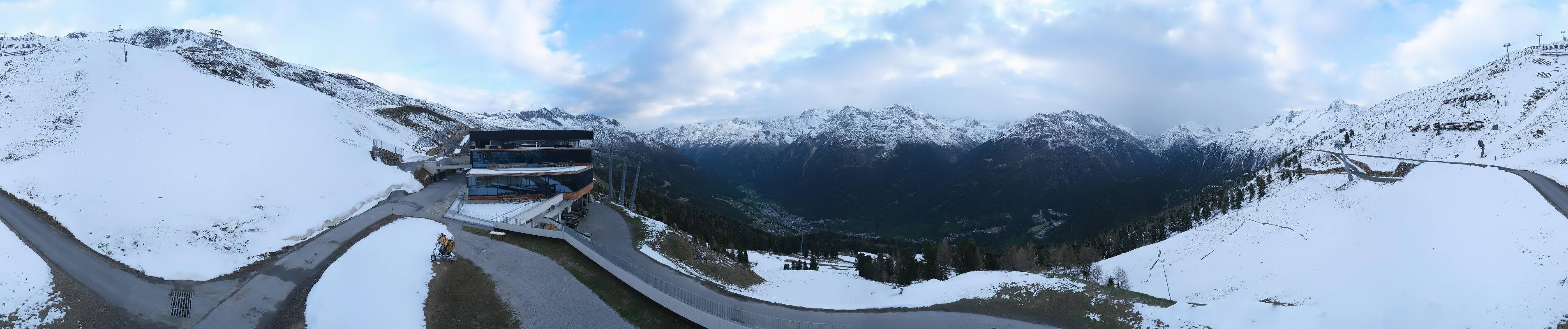 Archiv Foto Webcam Mittelstation Gaislachkogel