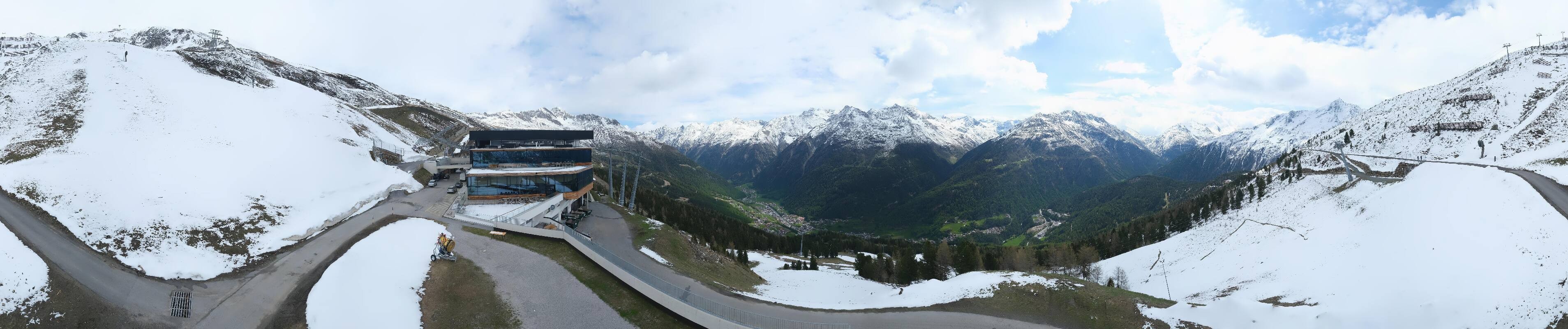 Archiv Foto Webcam Mittelstation Gaislachkogel