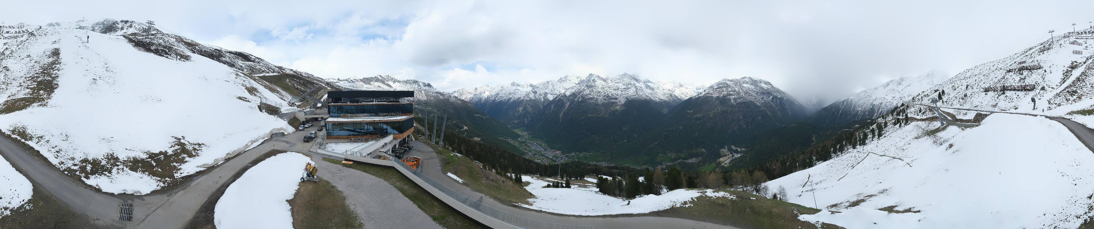 Archiv Foto Webcam Mittelstation Gaislachkogel