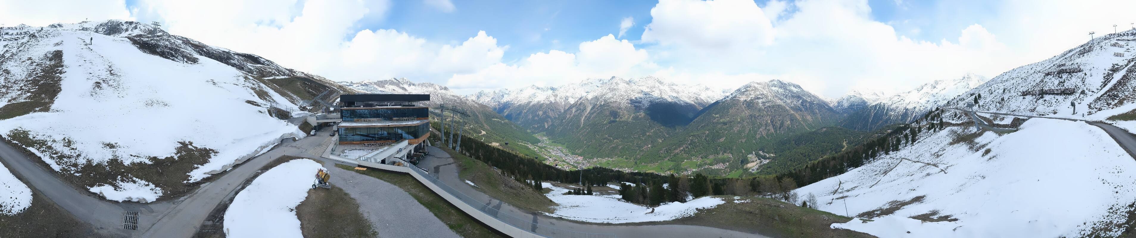 Archiv Foto Webcam Mittelstation Gaislachkogel