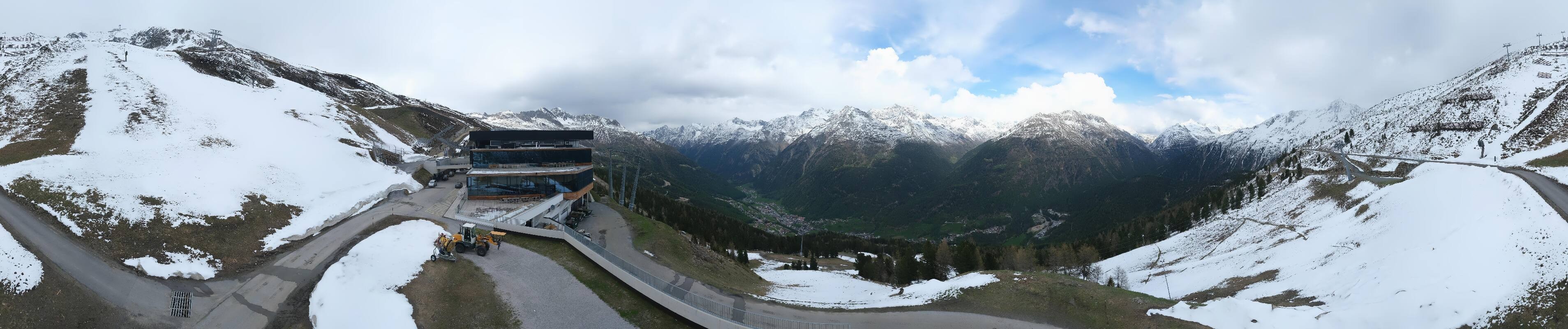 Archiv Foto Webcam Mittelstation Gaislachkogel