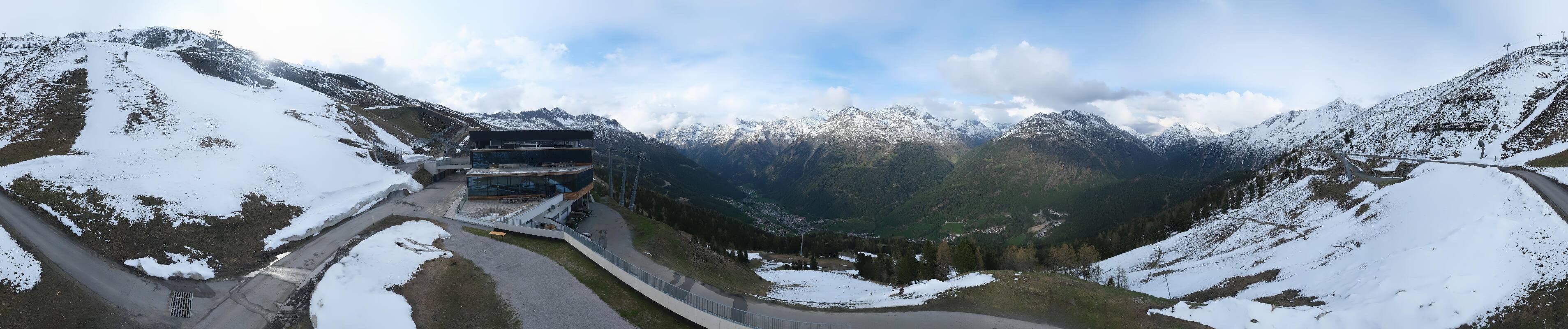 Archiv Foto Webcam Mittelstation Gaislachkogel