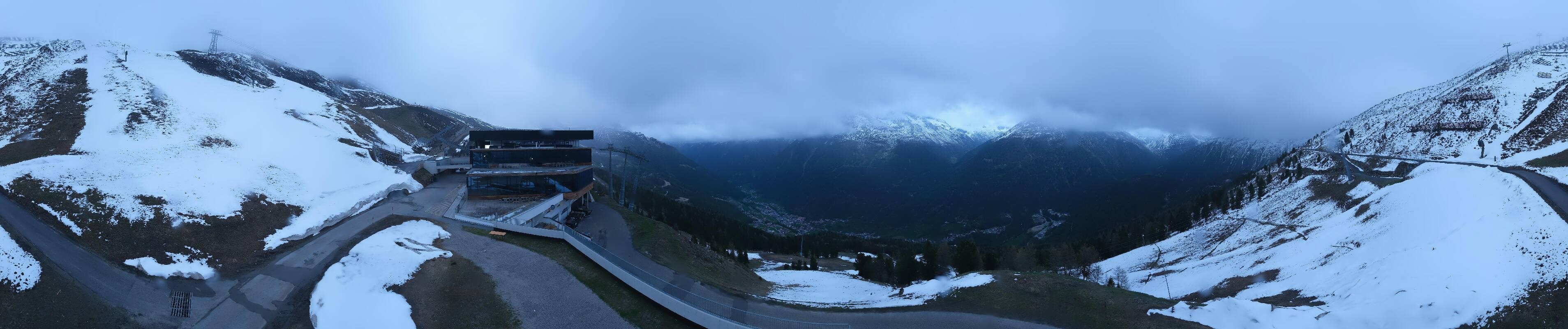Archiv Foto Webcam Mittelstation Gaislachkogel