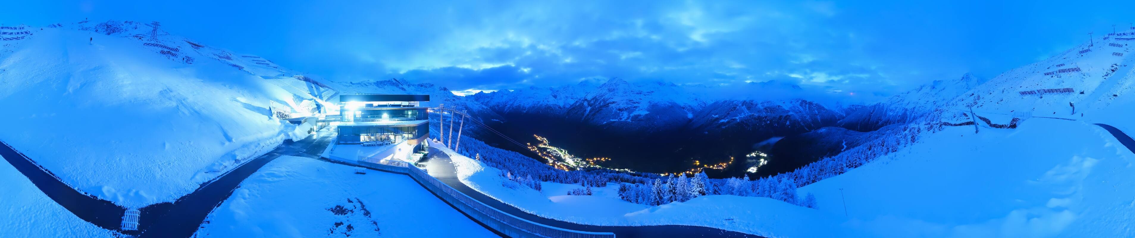 Archiv Foto Webcam Mittelstation Gaislachkogel